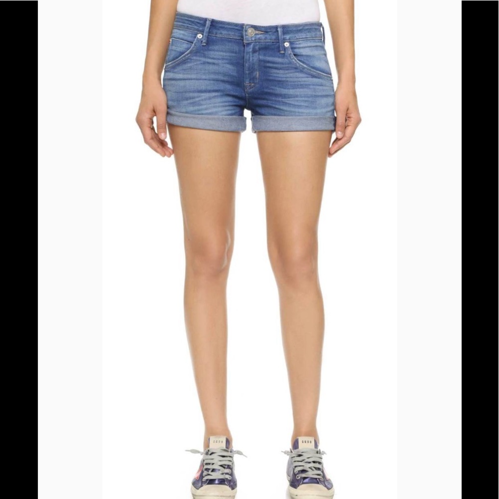 HUSON CUFFED JEAN SHORTS
